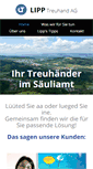 Mobile Screenshot of lipptreuhand.ch